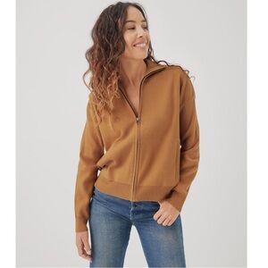 Pact Organic Cotton Tan Sweater